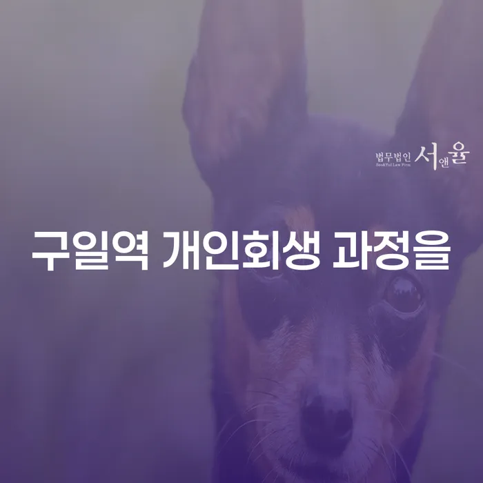 구일역 개인회생 과정을